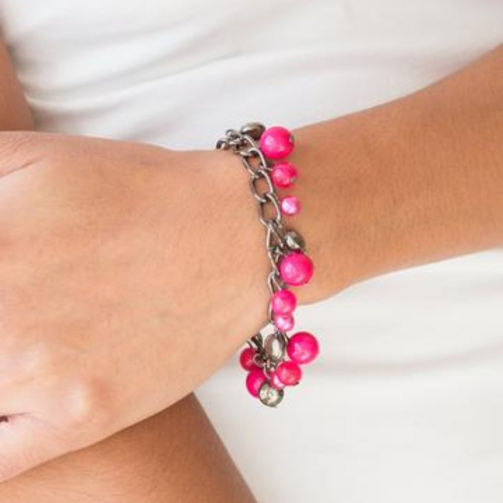 Hold My Drink - Pink ♥ Bracelet